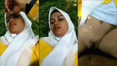 Bokep Jilbab Gadis Desa Dientot Liar di Hutan